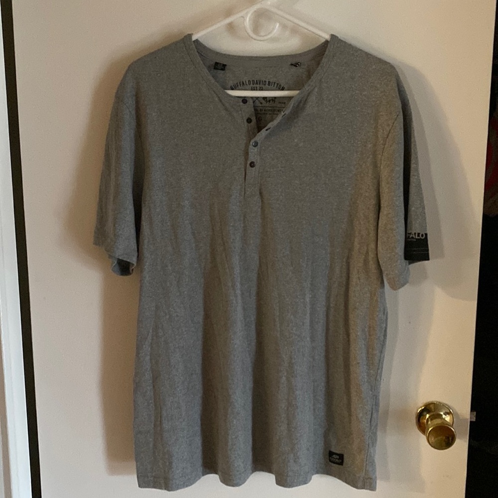 Men’s Buffalo David Bitton grey T shirt